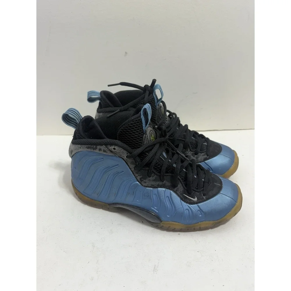 2015 Nike Little Foamposite Blue/Black‎ Penny 644791-402 Kid 4.5Y